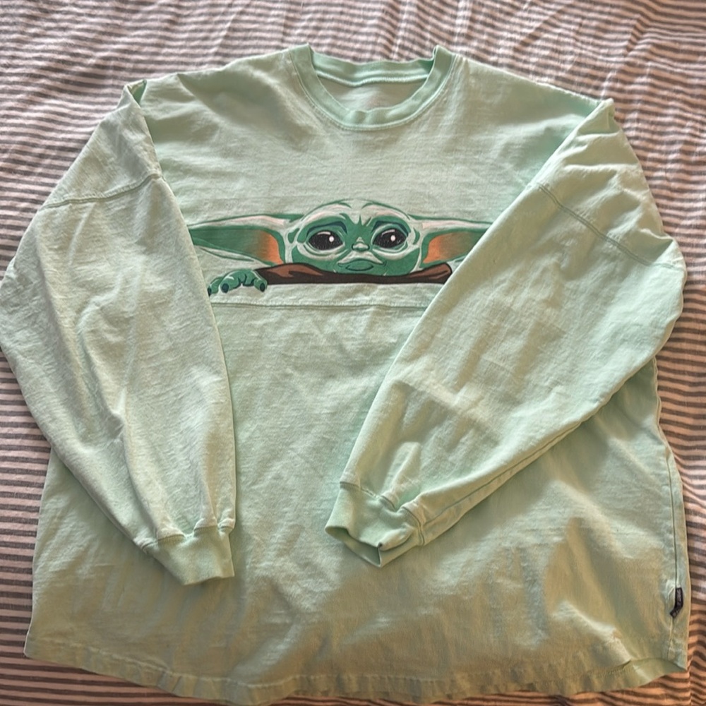 EUC Disney Parks The Mandalorian Grogu The Child Spirit Jersey